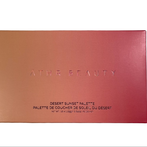 ĀTHR Beauty Desert Sunset Palette, amber infused 10 richly pigmented warm tones - Picture 2 of 6